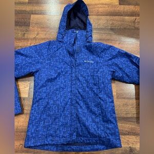Columbia Cabin Chills Interchange 3-in-1 Winter Jacket Blue Women’s Small